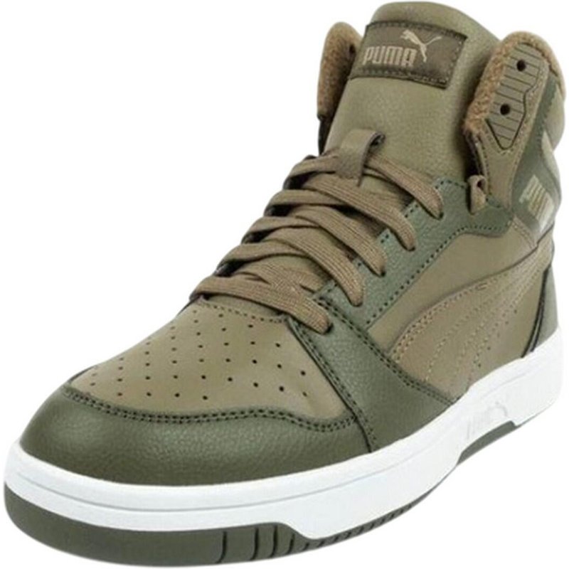 Stiefeletten "Rebound V6", Ökologisches Leder Damen Grün