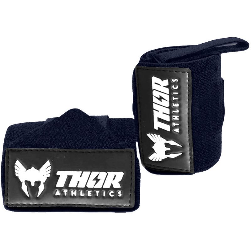 Handgelenkbandagen - Krafttraining - 60 cm - Blau - Flexibel