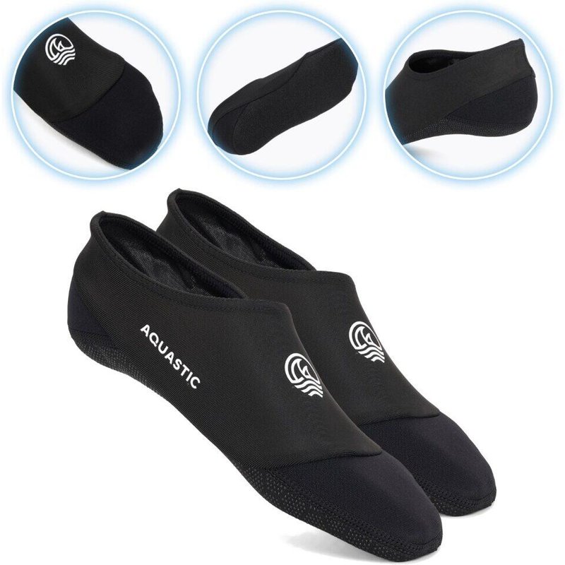 AQUASTIC Seavie Anti-Rutsch Schwimmsocken