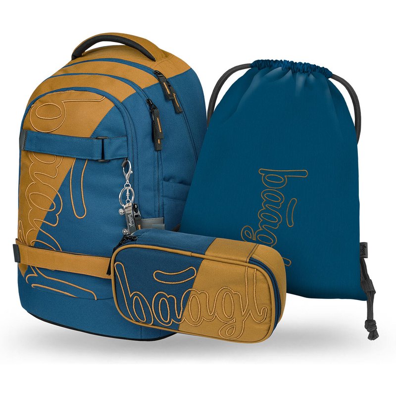 Skate max Duo Rucksack-Set 3tlg: Rucksack, Federmäppchen, Sportbeutel