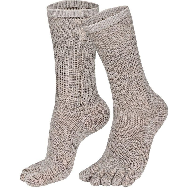 56% Merinowolle Zehensocken - Anti-Blasen - Wandersocken - Bruges