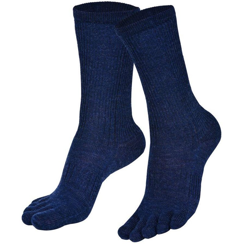 56% Merinowolle Zehensocken - Anti-Blasen - Wandersocken - Bruges