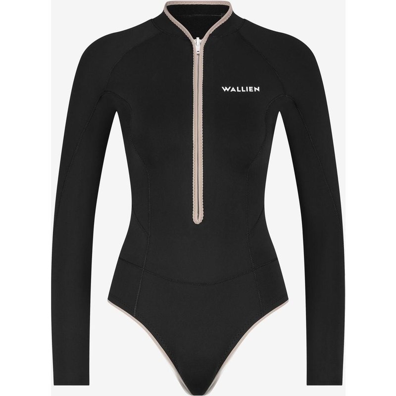 Damen Surfen Premium Springsuit Yulex 1.5mm - Schwarz