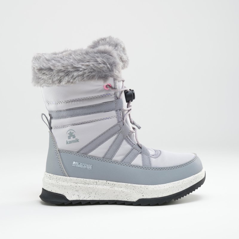 Kinder STORMY F Winterstiefel Hellgrau