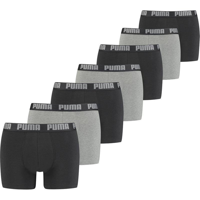 PUMA Basic Herren-Boxershorts Unterhose 7er-Pack