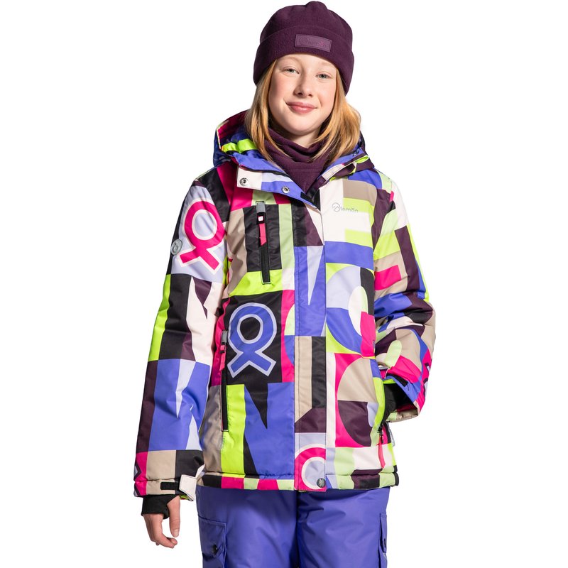 Kinder Skijacke warm ZL4 bunt