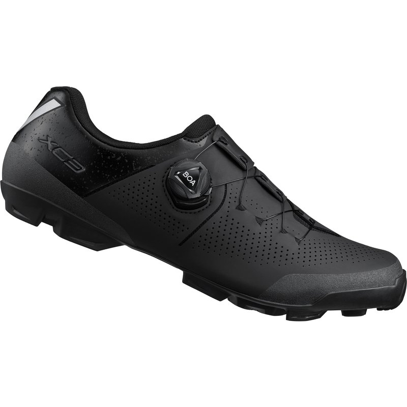 Mountainbike-Fahrradschuhe XC302 wide , schwarz