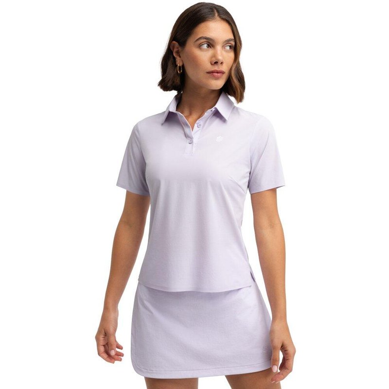 Women Golf ’s short sleeve performance polo shirt Sawgrass Lilac Purple