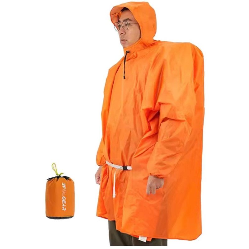 3F UL Regenjacke mit Ärmeln 15D