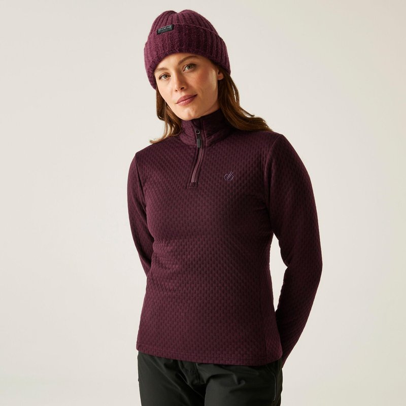 Blindside Midlayer Damen, isolierend mit 1/4-Reißverschluss und Stretch