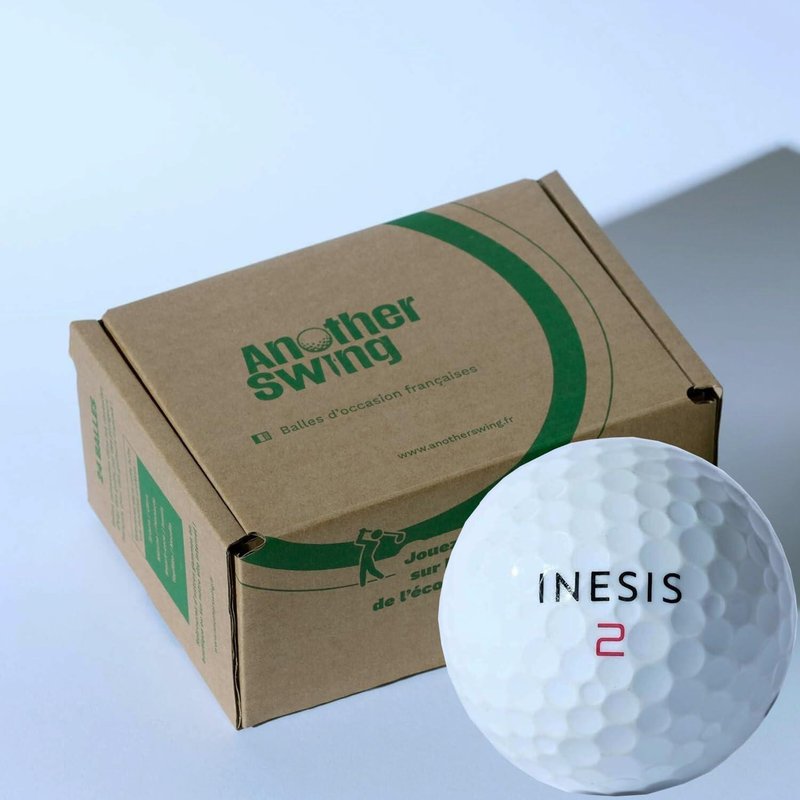 24 Golf ball-Set gebrauchte INESIS Mix - Anfänger und Fortgeschrittene AAAA