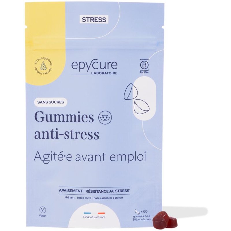 ZUCKERFREIE ANTI-STRESS GUMMIS - Nahrungsergänzungsmittel