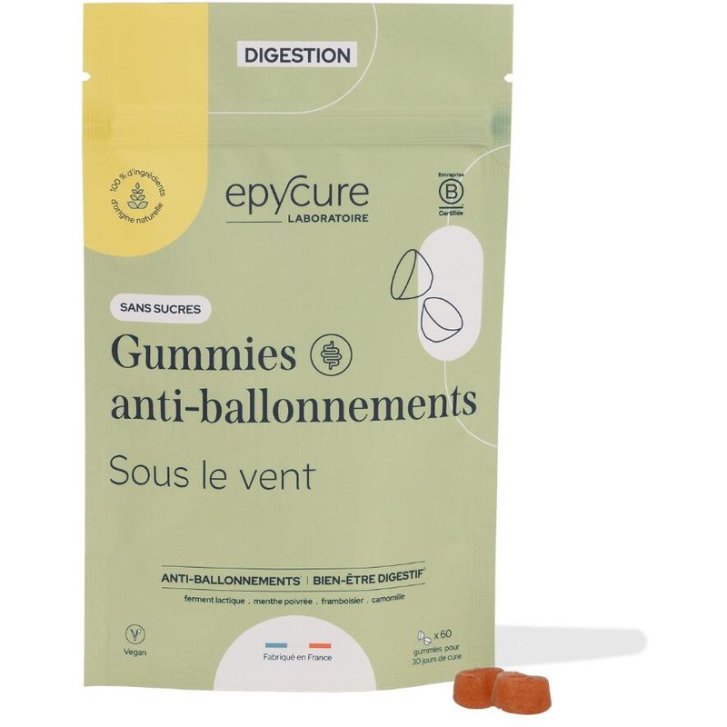 ZUCKERFREIE ANTI-BLÄHUNGS-GUMMIS - Nahrungsergänzungsmittel