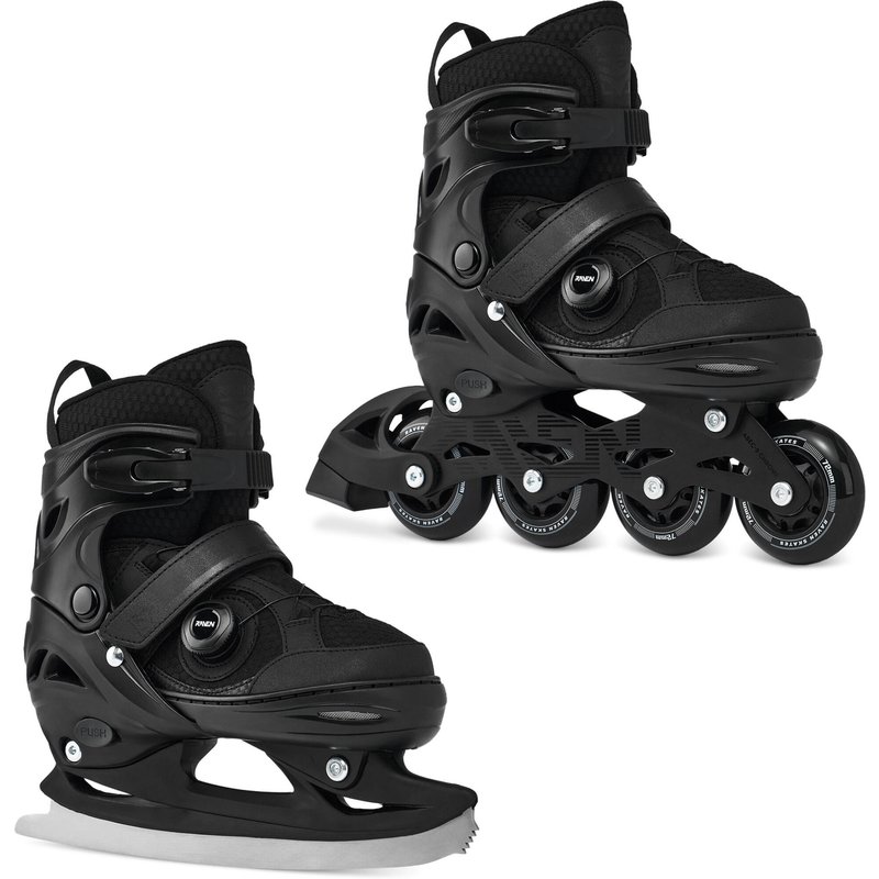 Verstellbare Rollschuhe Schlittschuhe 2in1 Oxen PRO