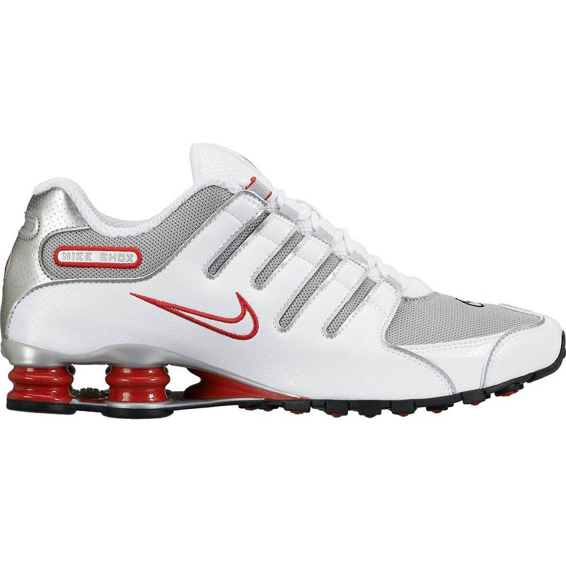 Nike Nike Shox Nz - white/metallic silver-sport red