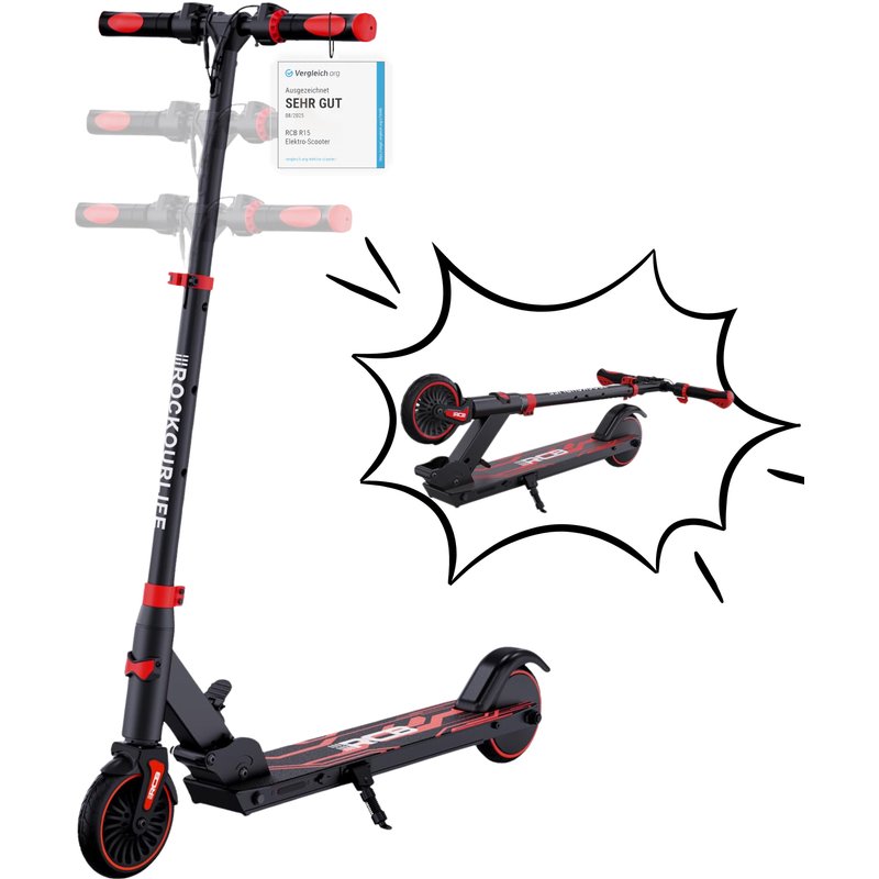 Elektroroller – Faltbarer Kinder‑E‑Scooter RCB‑R15