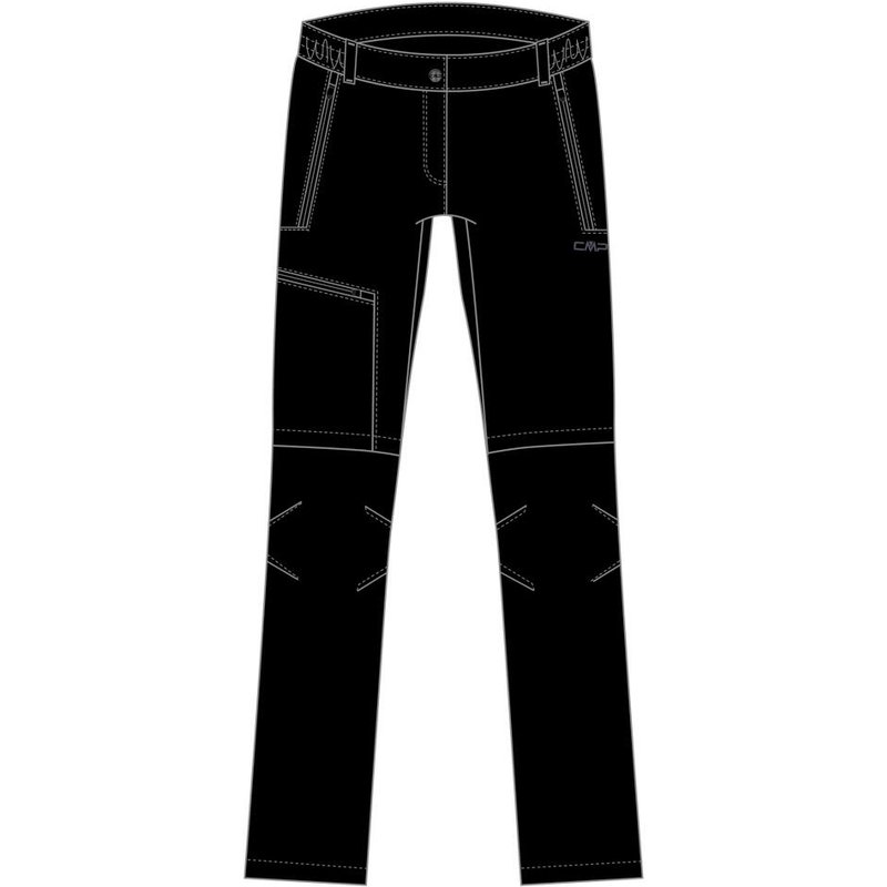 CMP Damen Trekkinghose Woman Zip Off Pant 34T5016