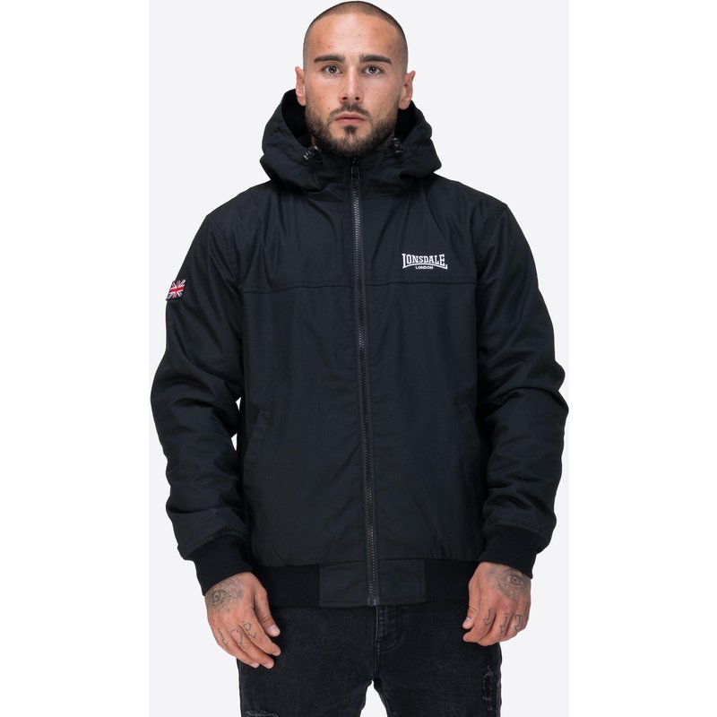 LONSDALE Herren Jacke mit Kapuze normale Passform DUNSTER