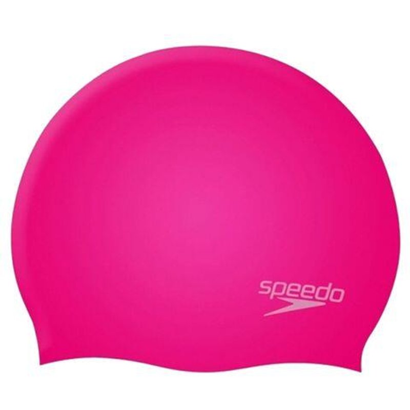 Speedo Moulded Silicone Badekappe Pink