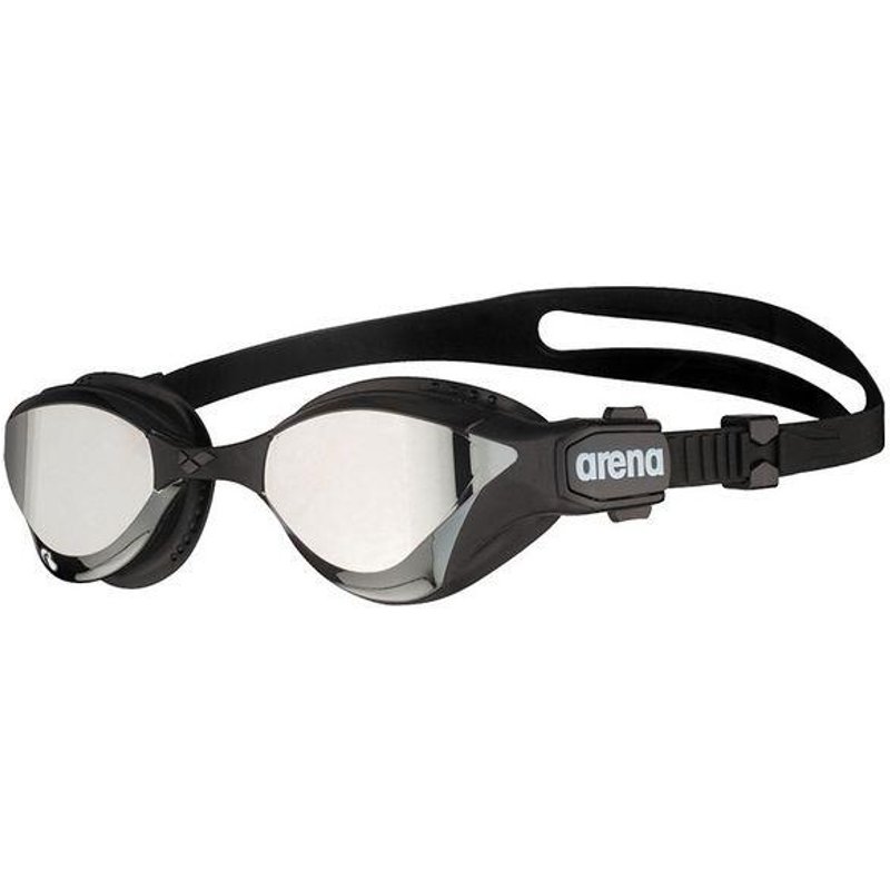arena COBRA TRI SWIPE Mirror Schwimmbrille – Schwarz, Erwachsene