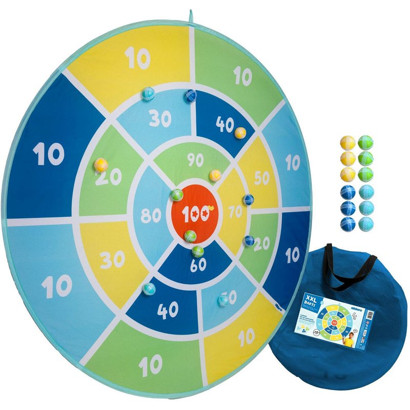 Zielwurfspiel-Set XXL-Dartscheibe Wurfspiele Unisex