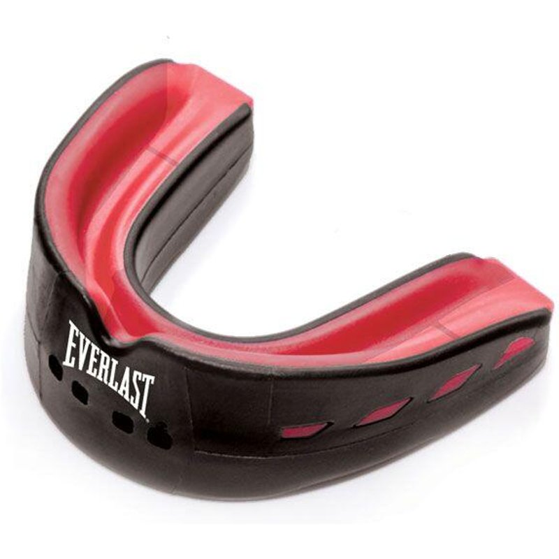 Zahnschutz Evershield Double Mouth Guard schwarz/rot
