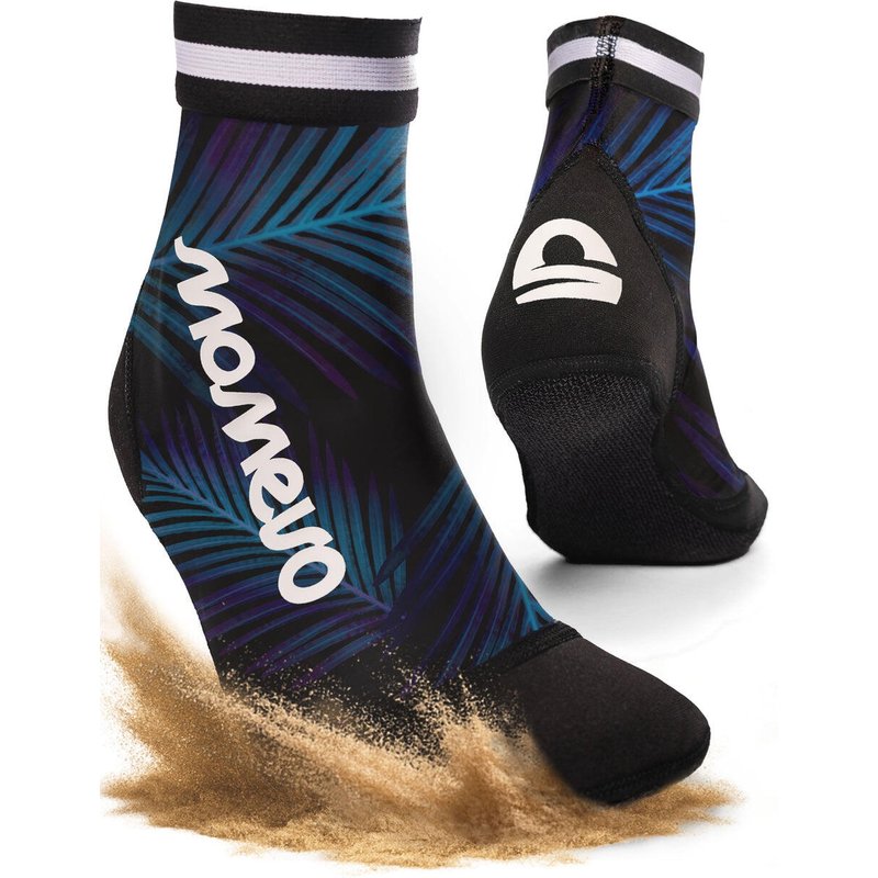 Beachvolleyball Socken aus Neopren – Schutz für Strandsport Palm Blue