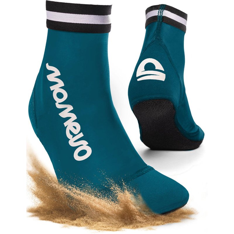 Beachvolleyball Socken aus Neopren – Schutz für Strandsport Petrolblau
