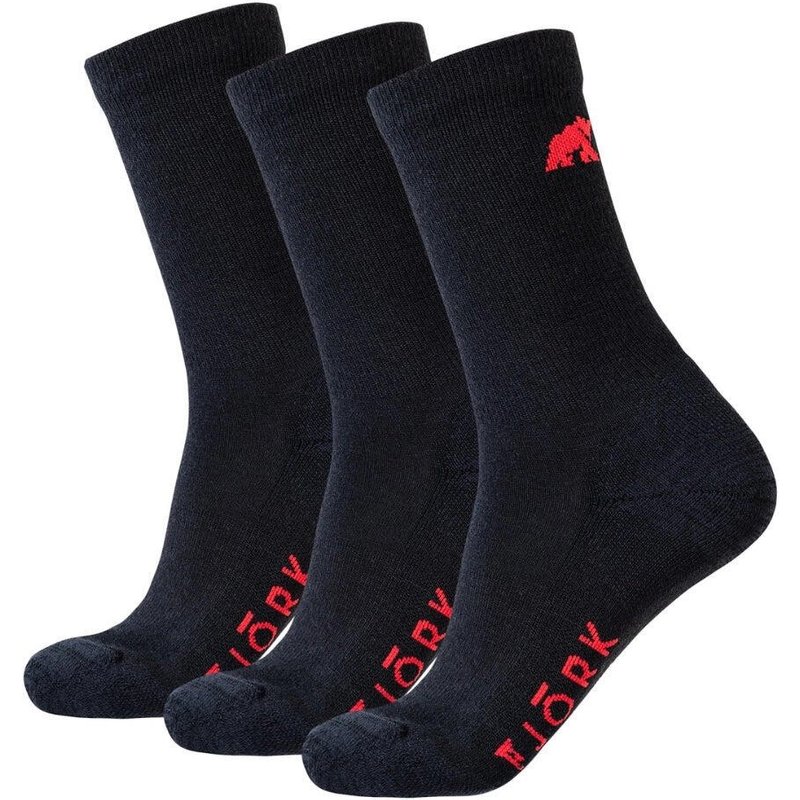 Classic Cut Socken – 3er-Pack aus Merinowolle