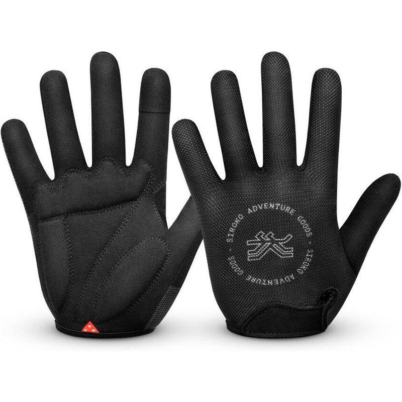 Men & Women Cycling Gravel gloves Frontier Black
