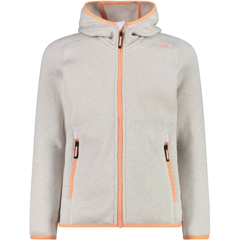 CMP Mädchen Fleece Jacke Fix Hood 3H19825