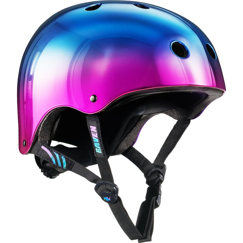 Fahrradhelm, Skateboardhelm für Kinder und Erwachsene Essto Neo Chrome