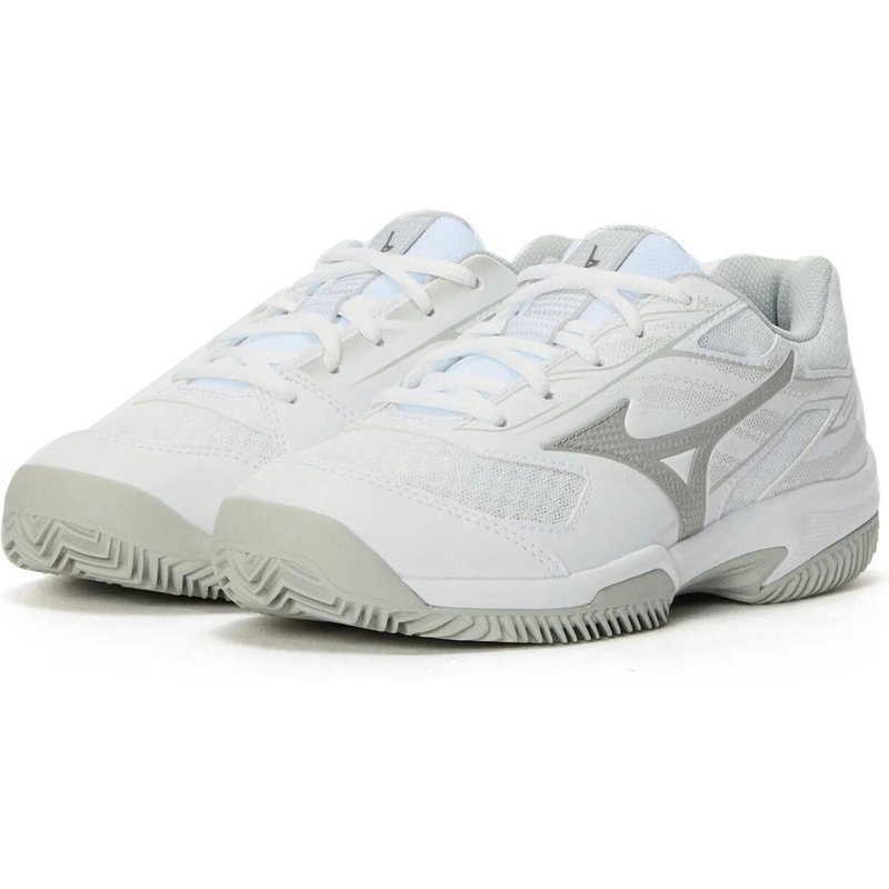 Mizuno Damen Sneaker Tennis Sportschuhe 61GR254403 White/Ultimate Gray