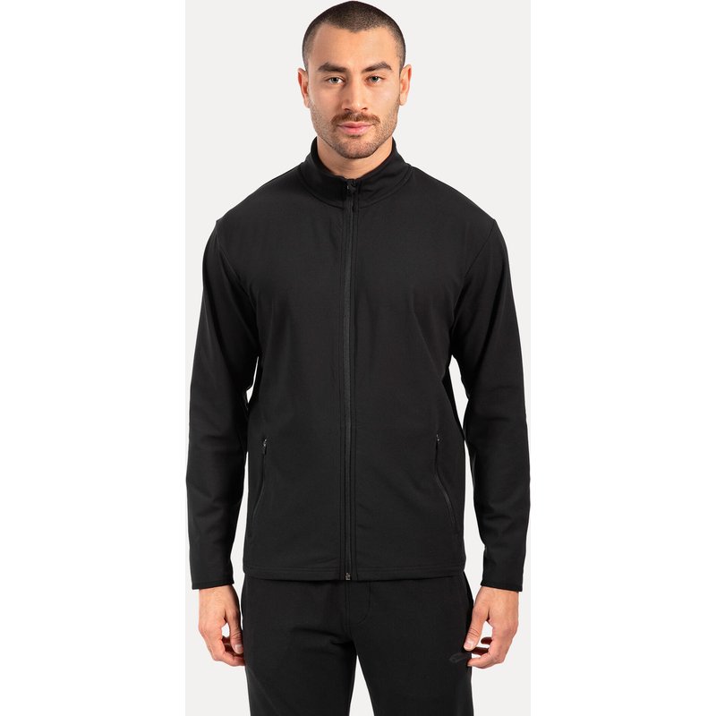 Herren Trainingsjacke Delian Schwarz