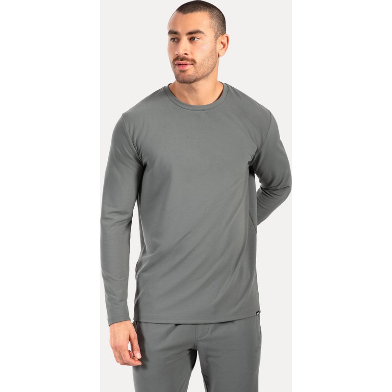 Herren Longsleeve Xion Grau