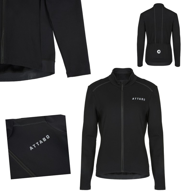 Damen Fahrradpullover ATTABO FLEERO REF, gefüttert