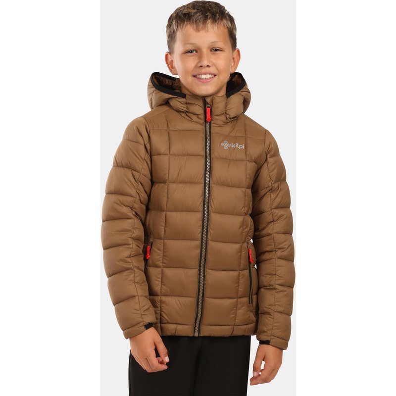 Kilpi Rebeki-JB Jungen Steppjacke Braun