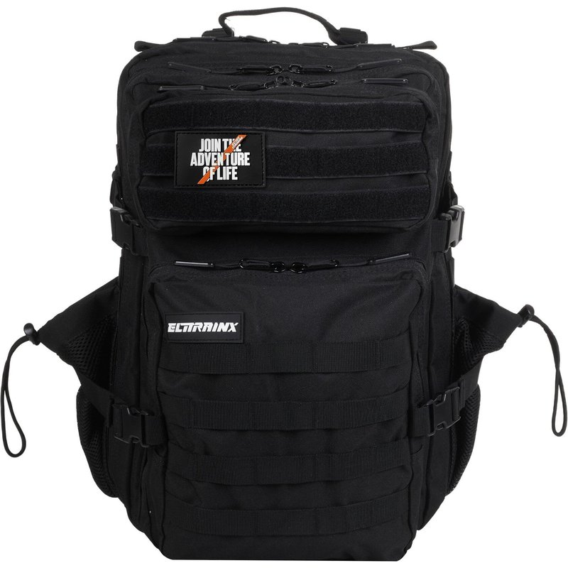 Rucksack Elitex V1 Schwarz 45L Kabine Training Wasserdicht