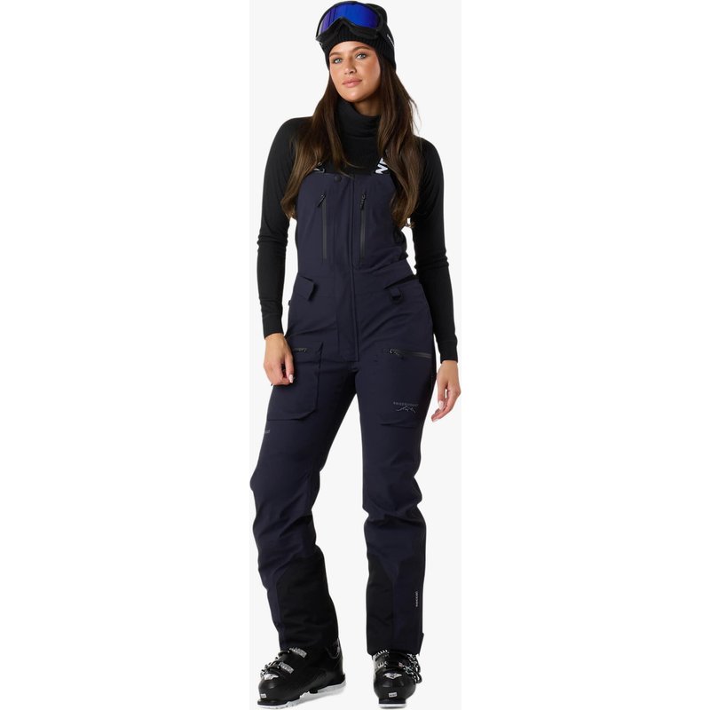 Damen Skihose Skifahren wasserdicht winddicht Lofoten 3L Shell Bib II