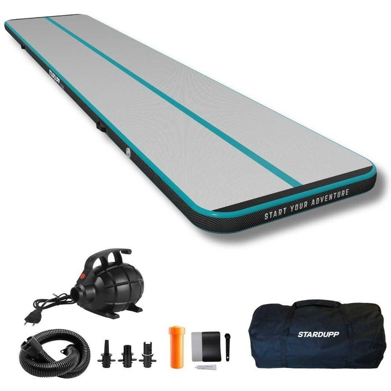 Stardupp Flow AirTrack 5m 10cm – Inklusive Elektrischer Pumpe