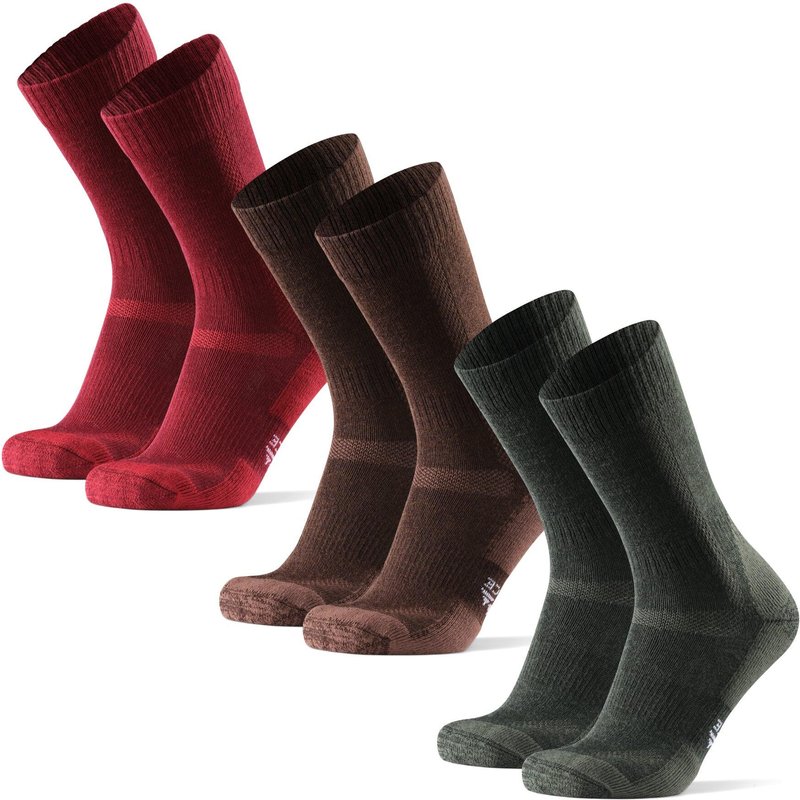Wandersocken 3 Paar Merinowolle Outdoor Blasenschutz Unisex