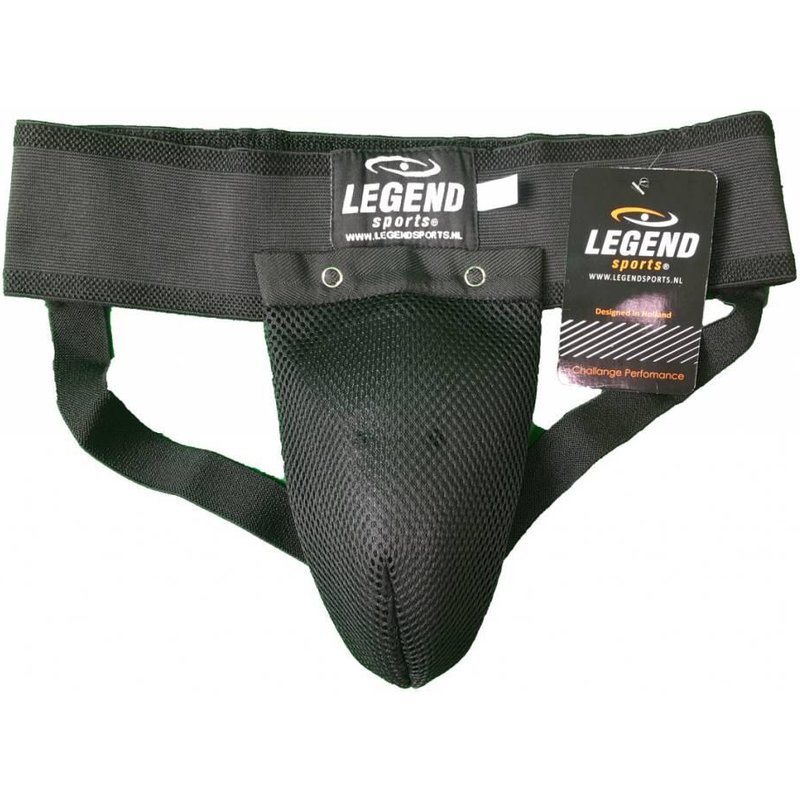 Tiefschutz/Tok Herren – Kinder/Erwachsene Black Mesh