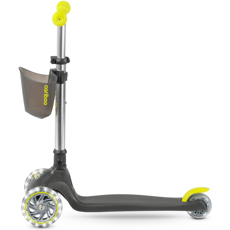 Dreirädriger Klapproller mit LED-Rollen, leuchtend im Dunkeln, Cariboo Ghost