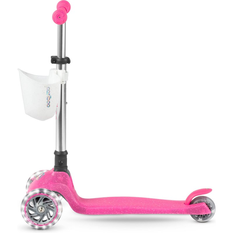 Dreirädriger Klapproller mit LED-Rollen, leuchtend im Dunkeln, Cariboo Ghost