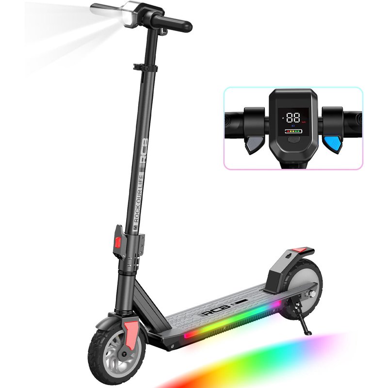 E‑Scooter für Kinder R12‑PRO klappbar, 150W, 18 km/h, 15 km Reichweite