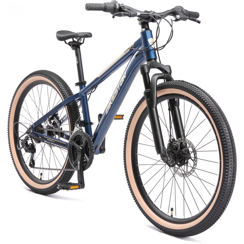MTB 24" aluminium, Kinderrad 9 Jahre, 21 Gang, Scheibenbremse