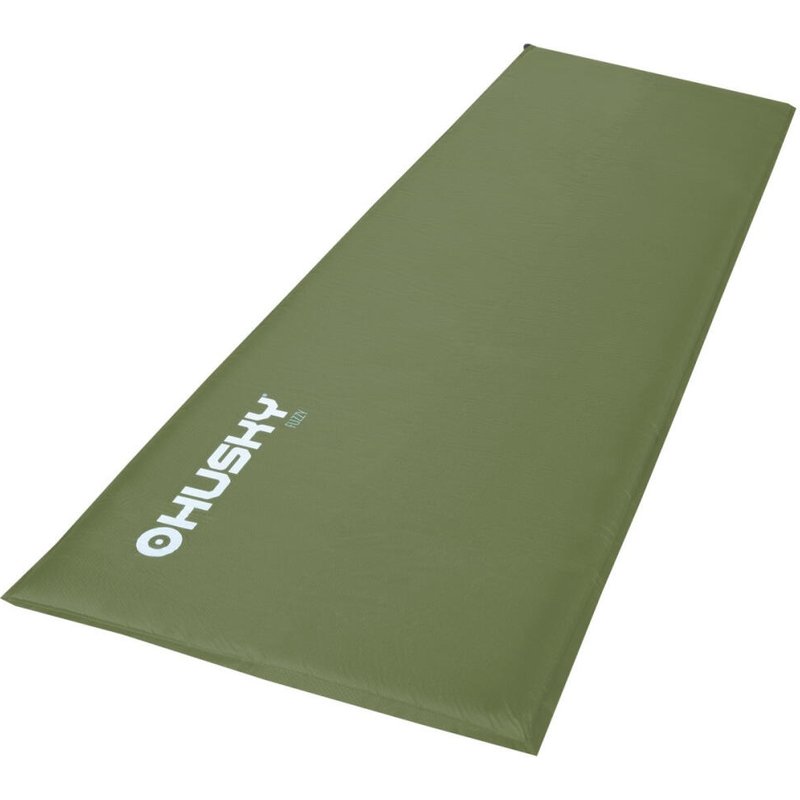 Selbstaufblasende Isomatte Husky Fuzzy 3.5 Khaki 180x58 cm, R-Wert 4,2