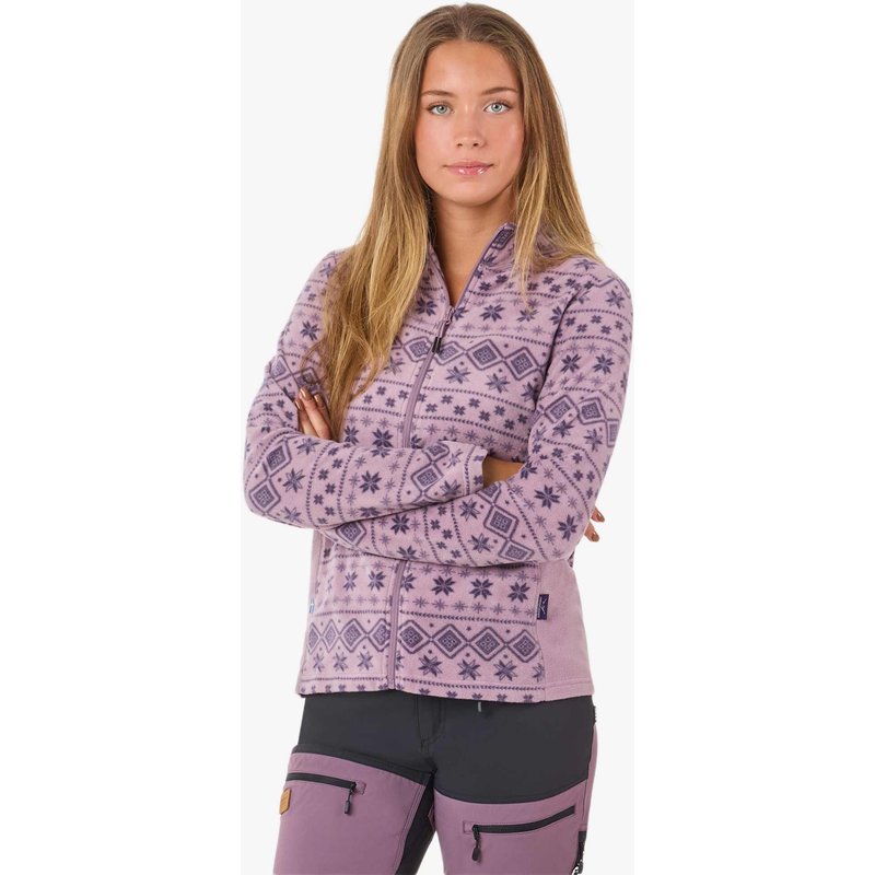 Damen Wandern Fleece Full-Zip Atmungsaktiv Idre