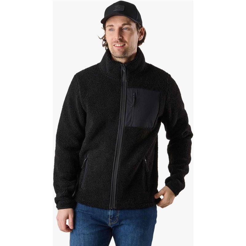 Herren Wandern Fleece Langarm Vollreißverschluss Lofoten Pile Jacket