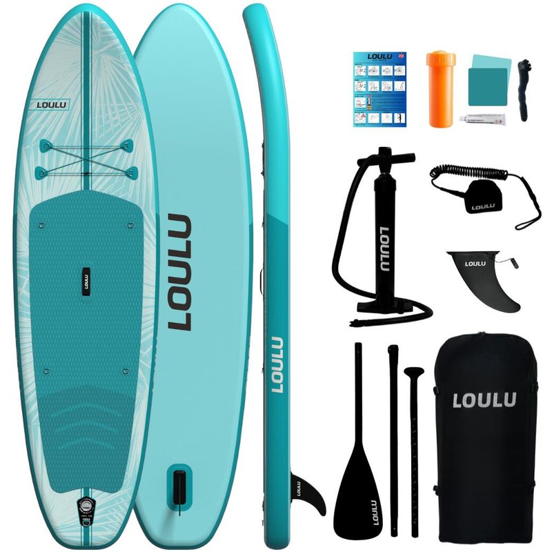 Loulu Aqua SUP Board Komplettset – Stabiles Aufblasbares SUP-Board